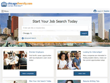 Tablet Screenshot of chicagodiversity.com